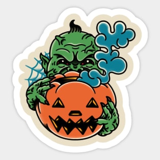 Halloween Ghoul Sticker